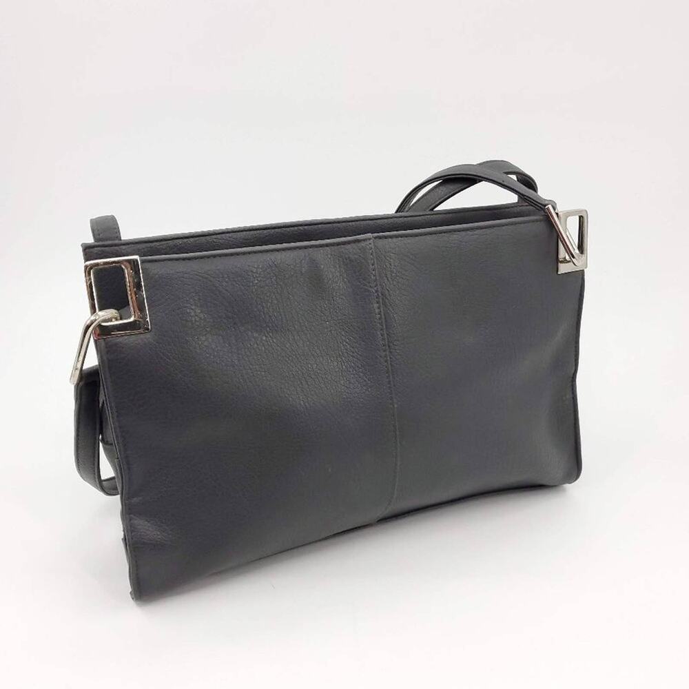 Diahann Carroll Mod Vintage Gray Handbag Purse